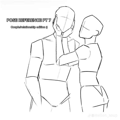 58 deviations. . Couple poses drawing